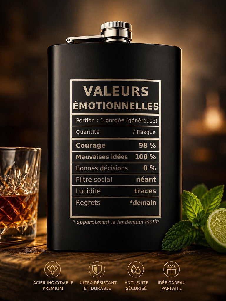 Flasque Valeurs émotionnelles